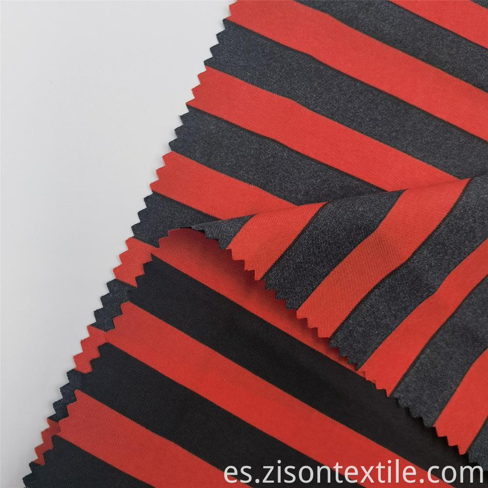 100 Polyester Plain Stripes Cloth